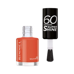 Rimmel 60 Seconds Super Shine Nagellack, 410 Wild Spice, 8 ml