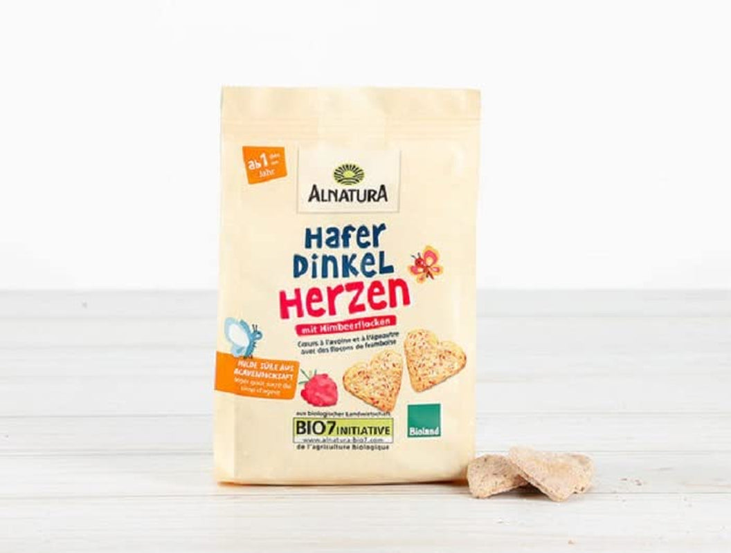 Bio-Hafer-Dinkel-Herzen, ab 1 Jahr, 125 g