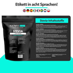 Nature Diet - Stevia-Süßstoff, 1 kg Süßstoffe Naty Shop