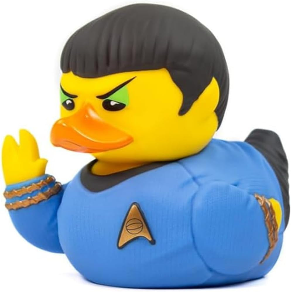 TUBBZ Boxed Edition Spock figurină de colecție cu rață de cauciuc din vinil - Marfă oficială Star Trek - TV, filme și jocuri video Action figures Naty Shop Spock (Box Edition)