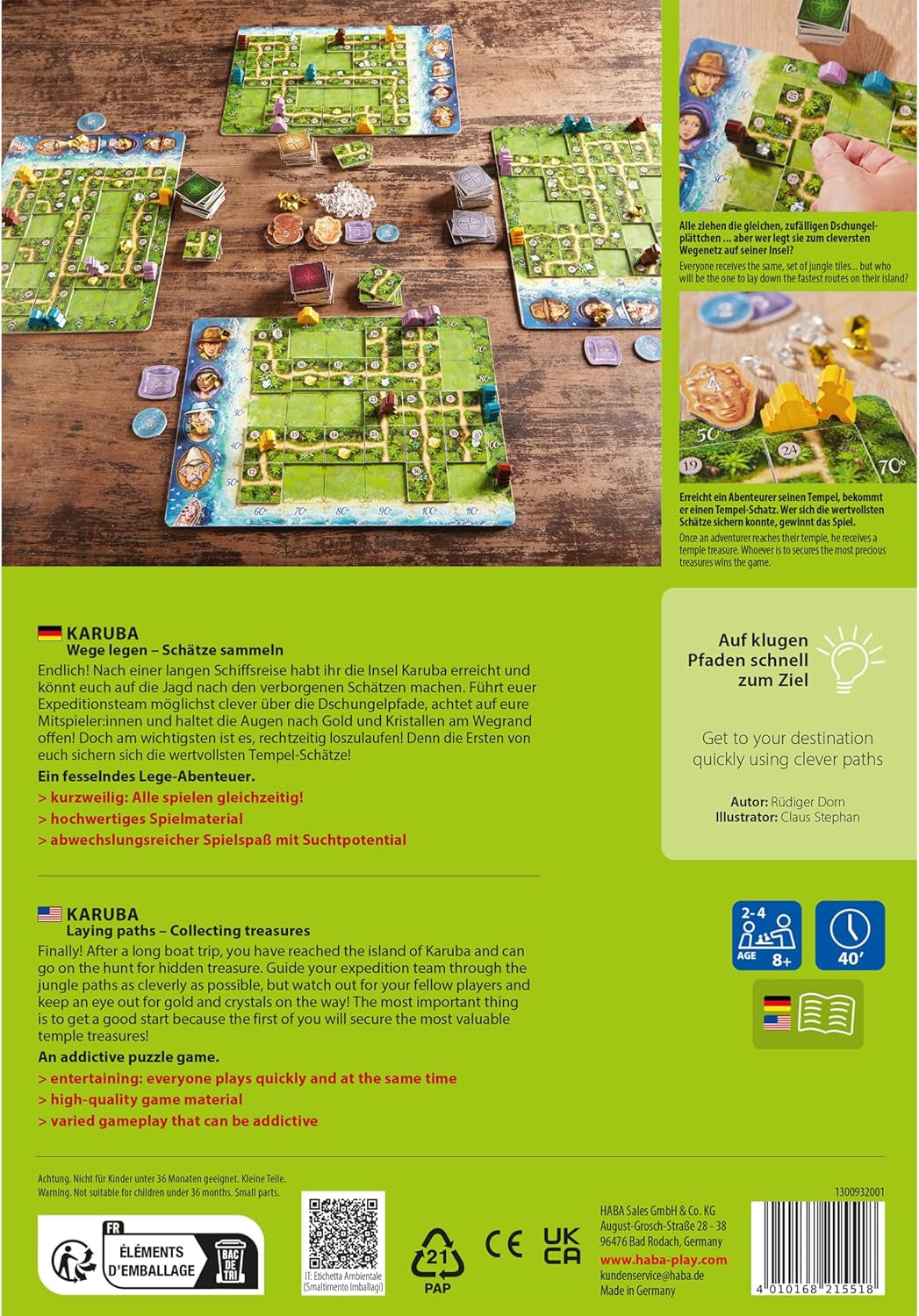 HABA Karuba, Strategie- und Brettspiel