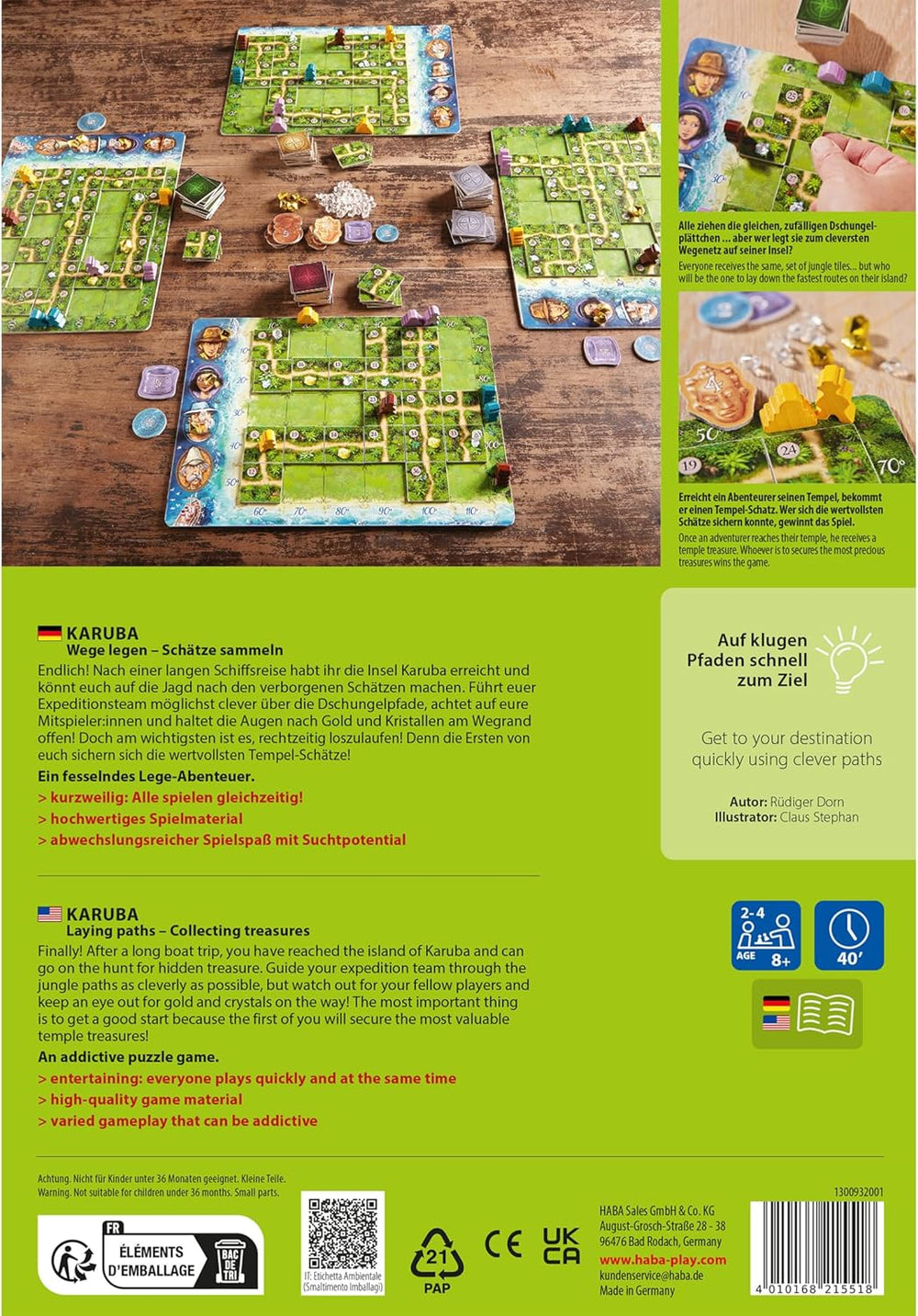 HABA Karuba, Strategie- und Brettspiel