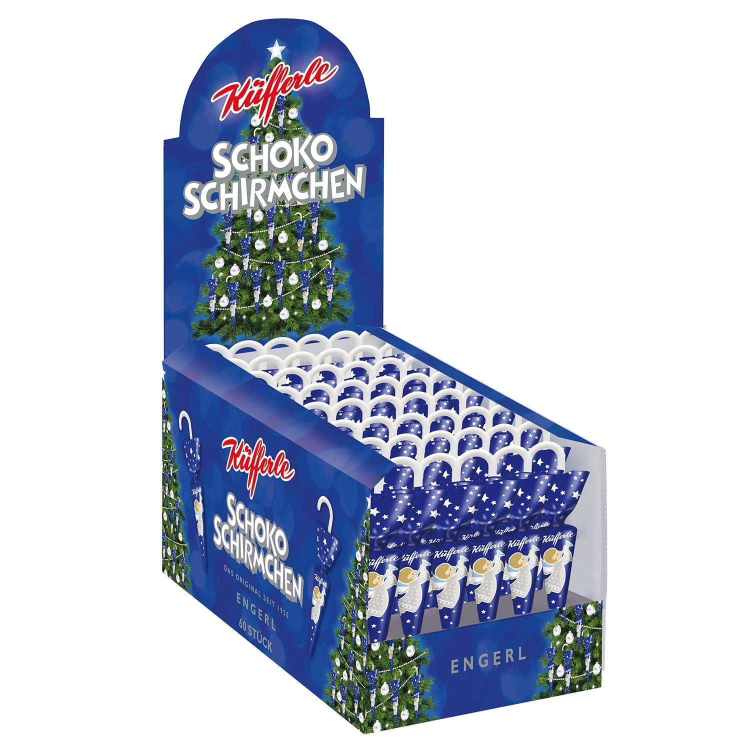 Schokoladenschatten Küfferle Polarsilber 810g (60 Stück)