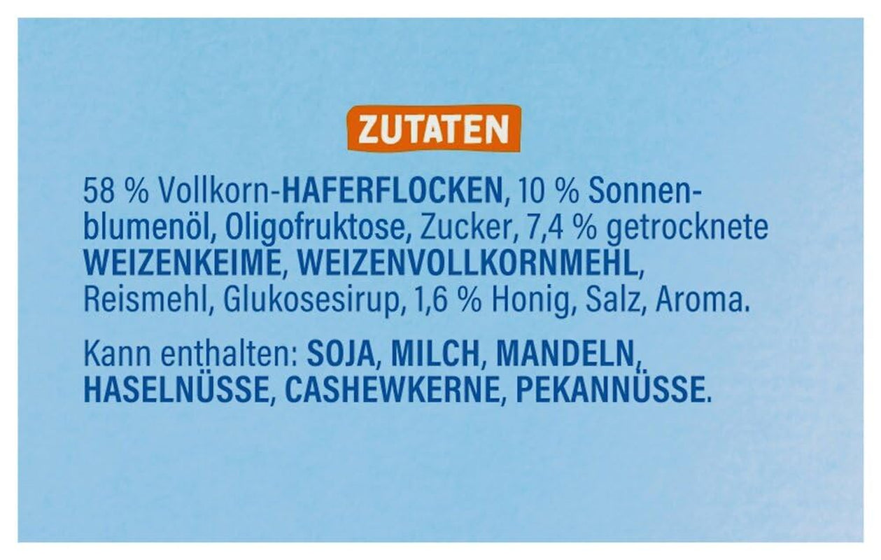 Dr. Oetker Vitalis Less Sweet Crunchy Pure: Knuspermüsli mit 30 % weniger Zucker, 5er Pack (5 x 600g)