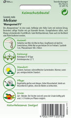 Melone, Mangomel F1 (Mangomelone) - Gemüse-Samen Melonen-Samen Saatgut Samen (Cucumis Melo)