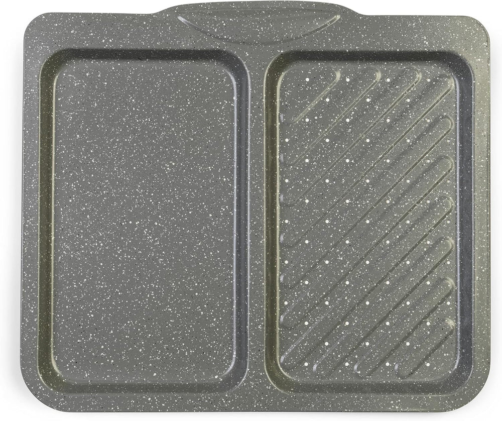 Salzbehälter, Backbleche, verschiedene Formen und Größen, grau Formen und Backbleche Naty Shop Geteiltes Backblech