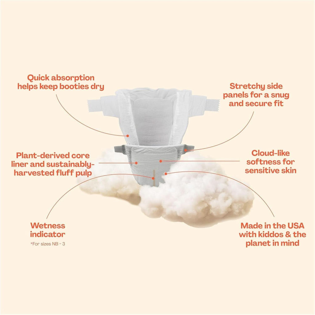Hello Bello, Scutece de unică folosință, extra-absorbante, hipoalergenice și ecologice pentru copii Mama si Copilul Naty Shop
