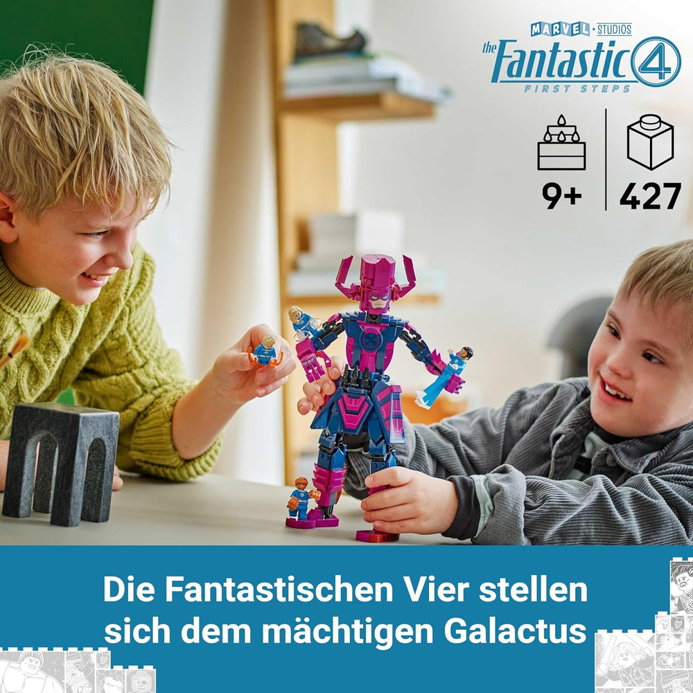 LEGO ǀ Marvel Fantastic Four Vs. Galactus Baufigur – Bauset mit Superhelden – Spielset mit The Thing, Invisible Woman und Human Torch – Kreatives Geschenk für Jungen und Mädchen – 76316