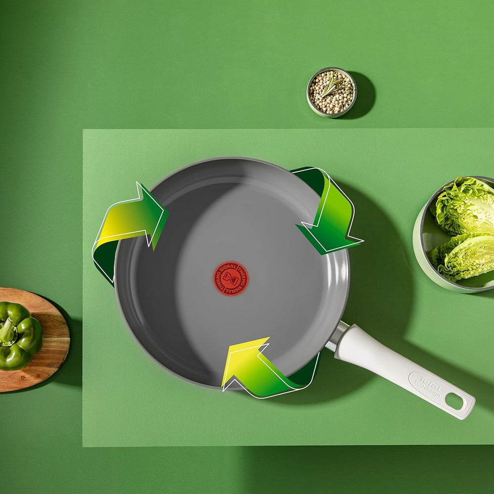 Tefal C42706 Renew auf Pfanne 28 cm mit Keramikdichtung Töpfe und Pfannen Naty Shop