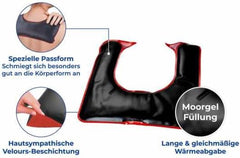 Pernă de gât Maximex Moor, Cuptor cu microunde, Căldură liniștitoare împotriva tensiunii, Potrivire specială, Dimensiuni (L X H X P): 30.5 X 1 X 29 Cm Perne ortopedice cervicale Naty Shop