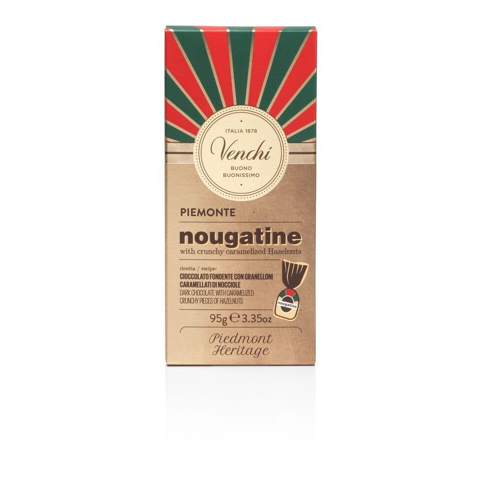 Venchi-Milchschokolade mit ganzen Haselnüssen aus dem Piemonteser Wald g.g.A., 100 g – glutenfrei