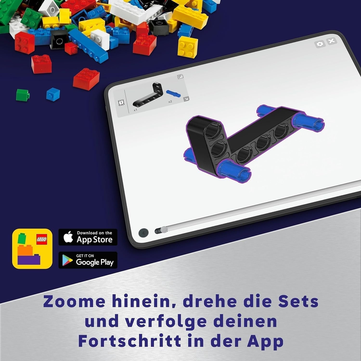 LEGO Technic Mars Exploration Rover, jucărie spațială, bazată pe nave spațiale NASA, set de construcție spațială, jucărie pentru copii, cadou pentru băieți și fete cu vârsta de 11+ 42180 Seturi de constructie Besuche den LEGO-Store