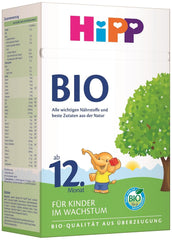 HiPP Bio-Wachstumsmilch (4 x 600 g) nach 12 Monaten mit Kalzium, Eisen, Vitamin C und D für heranwachsende Kleinkinder, beste Bio-Qualität