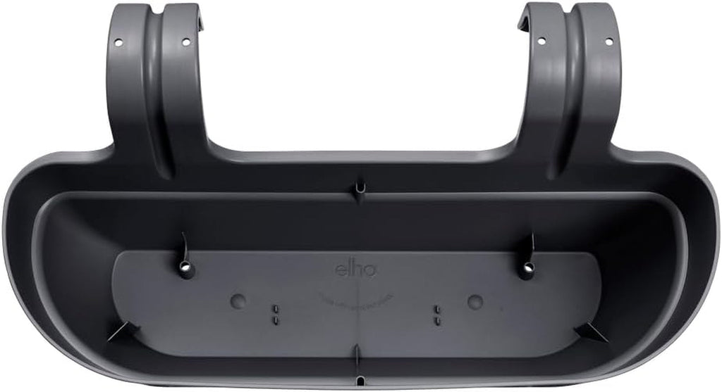 elho Vibia Campana Easy Hanger L 46 - Ghiveci pentru balcon și exterior - Ø 46,0 x Î 26,5 cm - Negru/Antracit