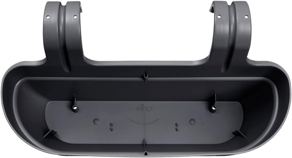 elho Vibia Campana Easy Hanger L 46 - Ghiveci pentru balcon și exterior - Ø 46,0 x Î 26,5 cm - Negru/Antracit