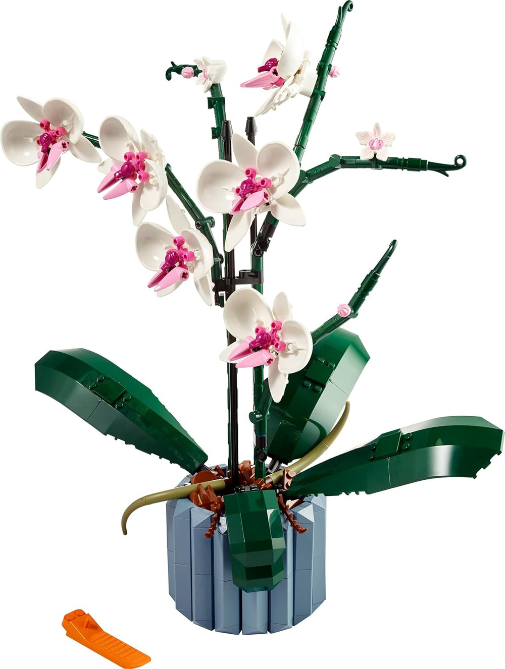 LEGO Botanicals Orchidee – Künstliches Pflanzenset mit weißen und rosa Blumen – Modellbausatz für Erwachsene – Home und Zimmer-Deko – Botanik Kollektion – Geschenke für Frauen und Männer 10311