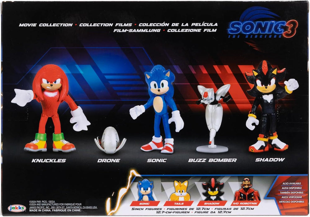 Sonic 3 Film 6 Cm Figuri de acțiune Multipack Action figures Naty Shop