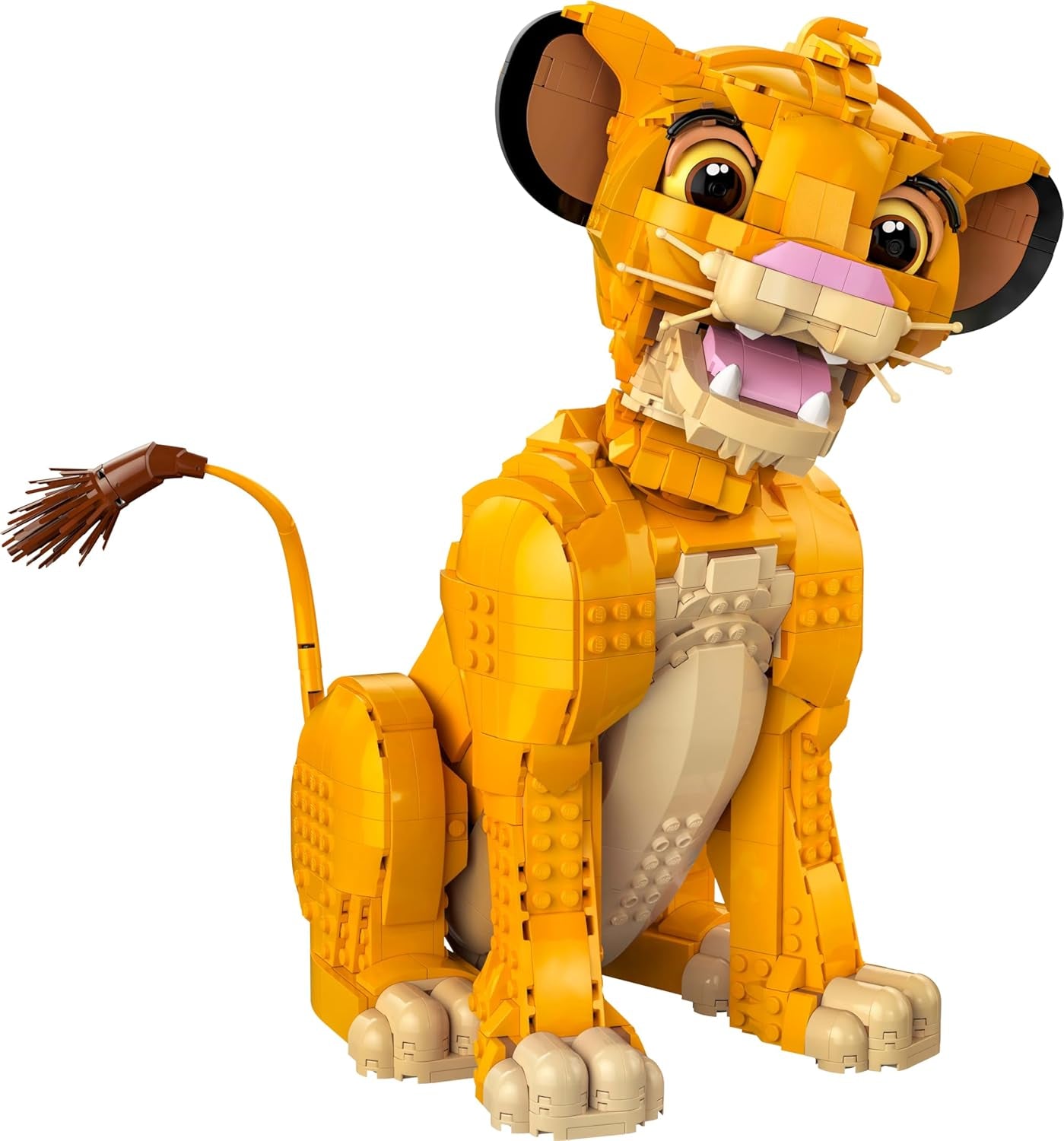 Lego – Disney Simba, der junge König der Löwen, Bauspielzeug zum Sammeln mit kreativen Tierfiguren, entspannende Aktivität für Erwachsene, Geschenkidee für Frauen 43247 Bausets Besuchen Sie den LEGO-Store