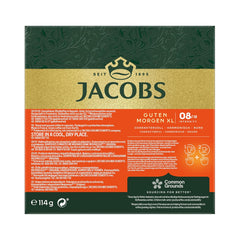 Jacobs Kaffeekapseln Guten Morgen XL Intense, Intensität 8/12, 10 x 20 Getränke, Nespresso* kompatible Kaffee Kapseln, 200 Kapseln