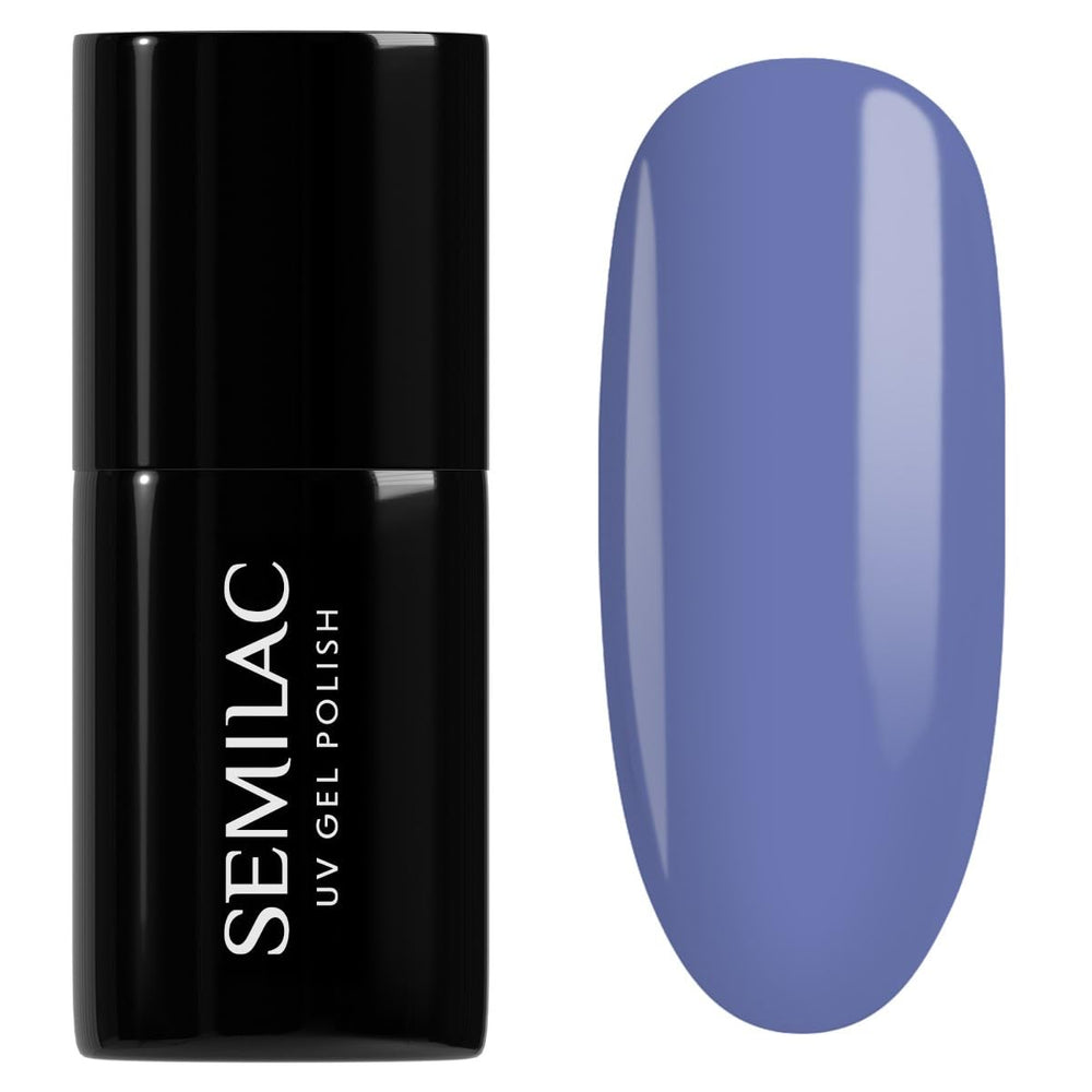 Semilac UV Nagellack Hybrid 404 Black Beans Muffin 7ml Kollektion Tastes of Fall