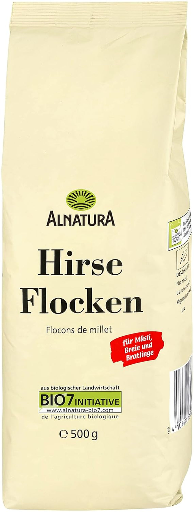 Bio-Hirseflocken, 500g