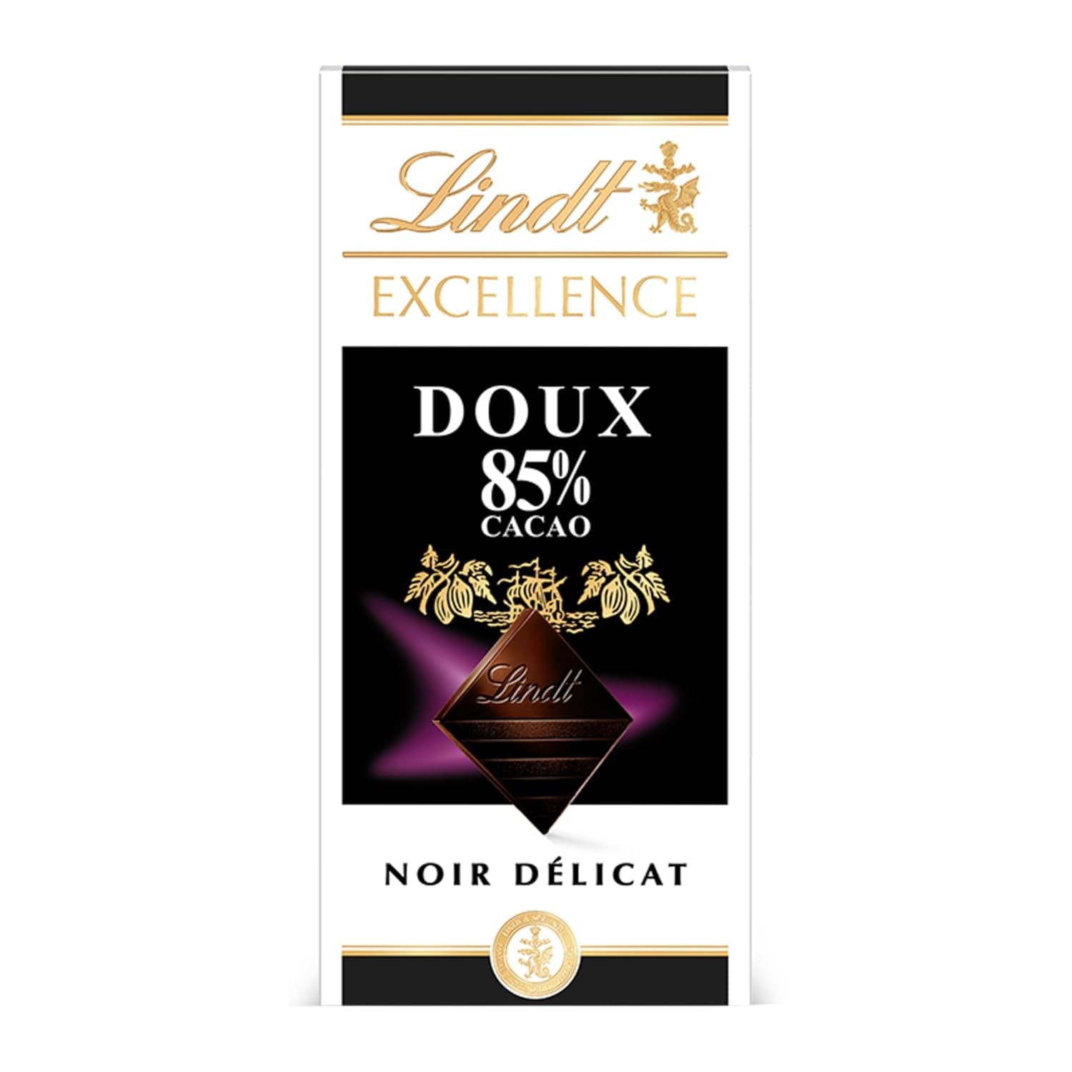 Lindt-Schokolade | Riegel EXCELLENCE 85 % Kakao | 100g | Extra dunkle Schokolade | Veganer Schokoriegel