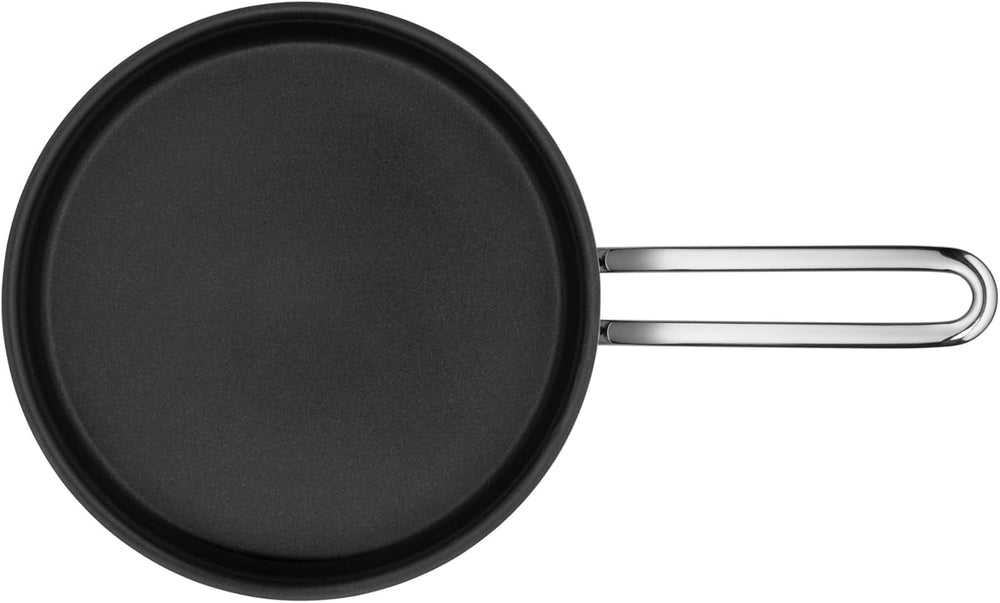 WMF Mini kleine Bratpfanne mit Deckel 18 cm, Cromargan aus poliertem Edelstahl, Induktion Töpfe und Pfannen Naty Shop