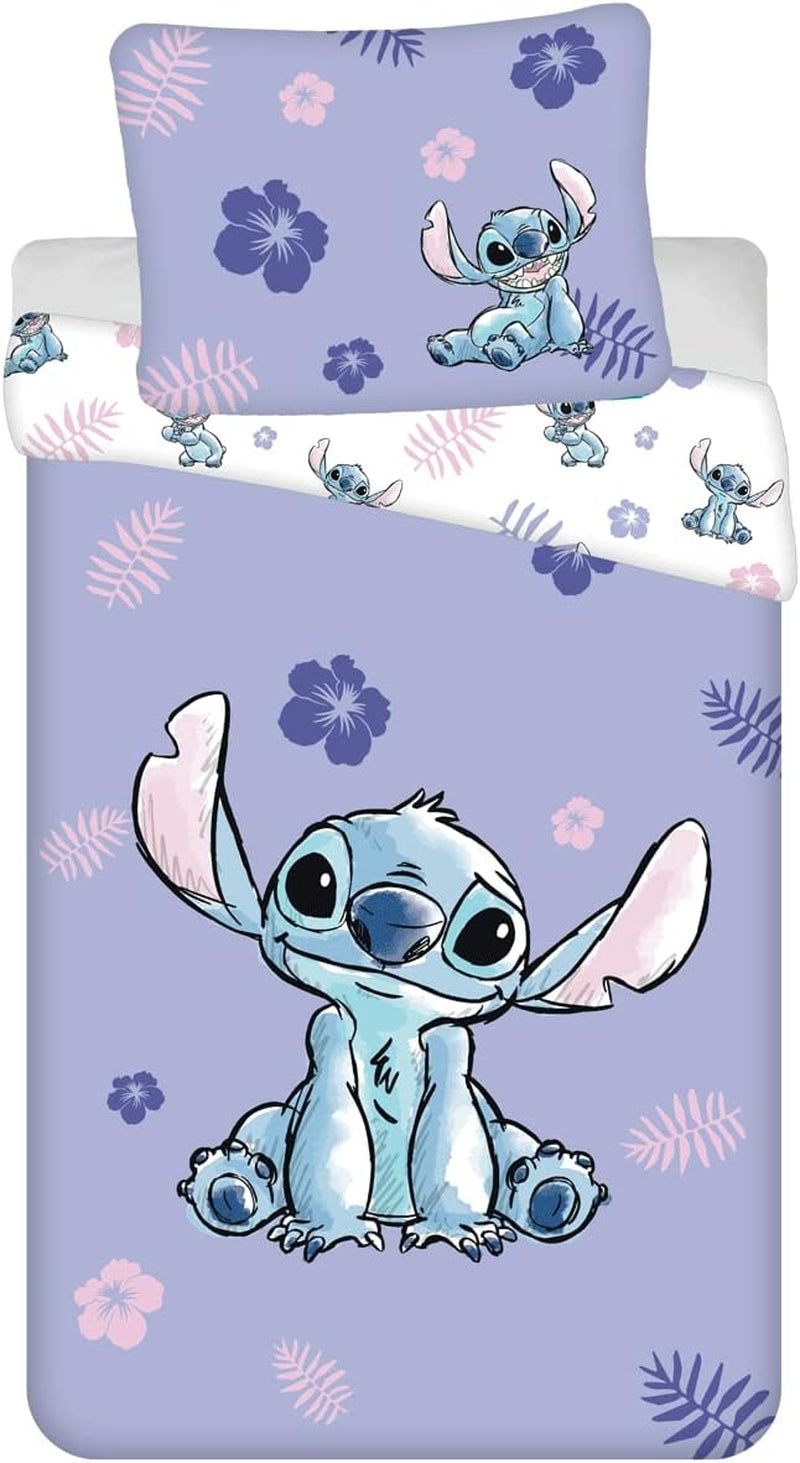 Lilo und Stitch, 100 % Baumwolle, 2-teilige Kinderbettwäsche – Standardtitel von Kids Naty Shop