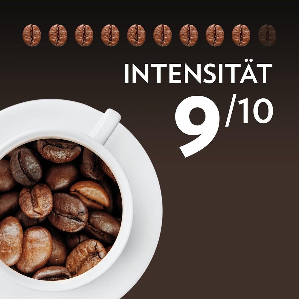 Lavazza Espresso, Kaffeebohnen für Espressomaschinen, ausgewogener und aromatischer Geschmack von Früchten und Blumen, 100 % Bio-Arabica und Robusta Coffee Naty Shop
