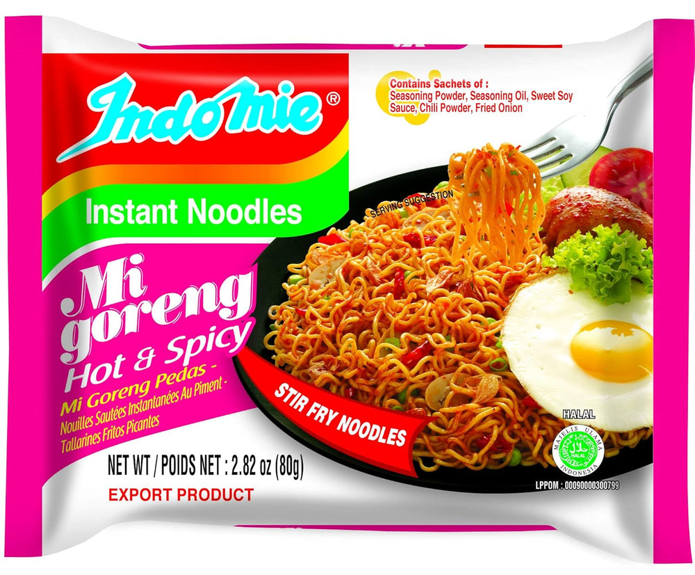 INDOMIE - Instant Mi Goreng Nudeln - Multipack (40 x 80g)