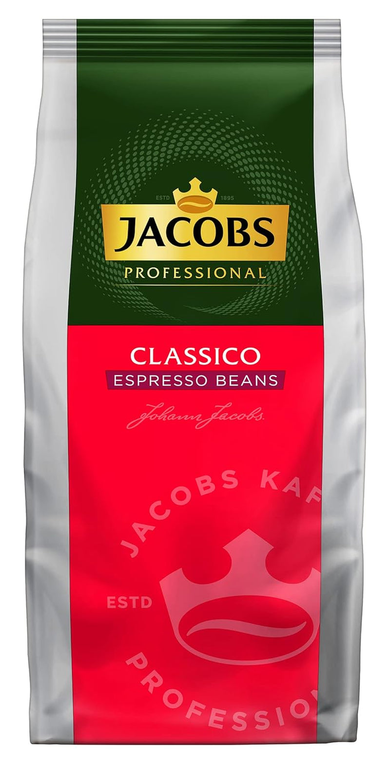 Jacobs Professional Le Grand Café Cream, ganze Kaffeebohnen 1 kg, mild, Intensität 2/5 Kaffee Naty Shop 1 kg Classico Espresso