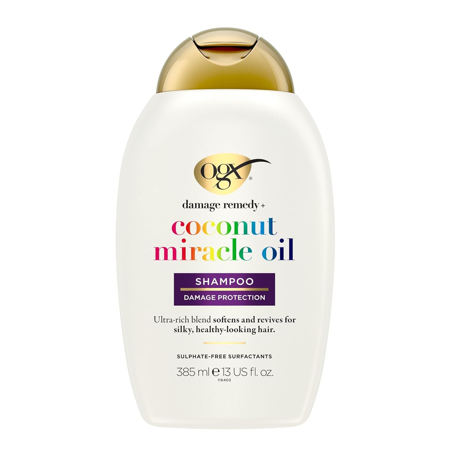 OGX Coconut Miracle Oil Hair Mask, mască de păr hidratantă pentru păr uscat, tratament hrănitor pentru păr cu ulei de nucă de cocos și extract de vanilie, îngrijire anti-frizz pentru îngrijirea optimă a buclelor (300 g) Masca de par Naty Shop Balsam