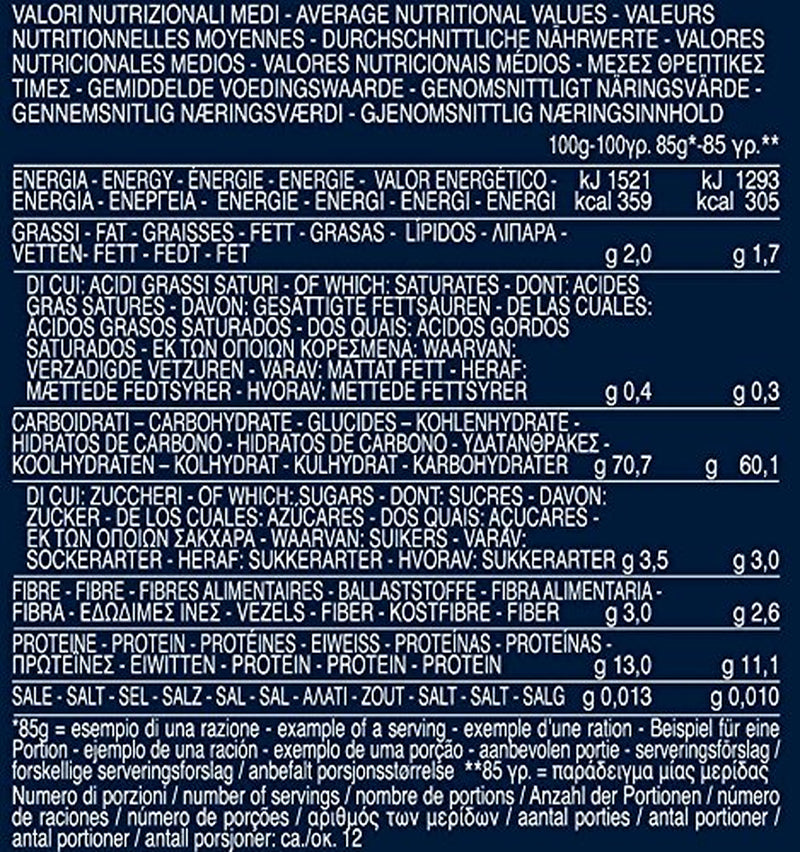 Barilla Selezione Oro Chef Spaghettini n. 3, 12er Pack (12 x 1kg)