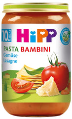 HiPP Pasta Bambini - Lasagne mit Gemüse, 6er Pack (6 x 220 g)