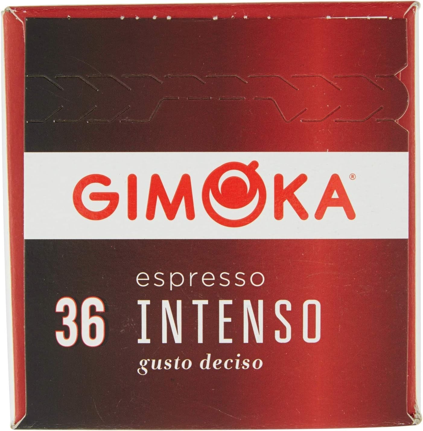 Gimoka Kaffeekapseln Espresso Intenso Kaffeemischung, Intensität 12-144 Kapseln Kompatibel mit Lavazza* A Modo Mio* Haushalts-Espressomaschinen, 144 Stück (4 x 36 Getränke) Hergestellt in Italien