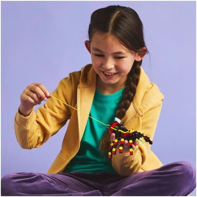 LEGO Creator 3In1 Wilde Tiere: Überraschungsspinne – Spielzeug zum Umbauen in eine Skorpion- oder Schlangenfigur – Bauset mit 3 Modellen – Geschenk für Jungen und Mädchen ab 7 Jahren 31159 Bausets Besuchen Sie den LEGO-Store