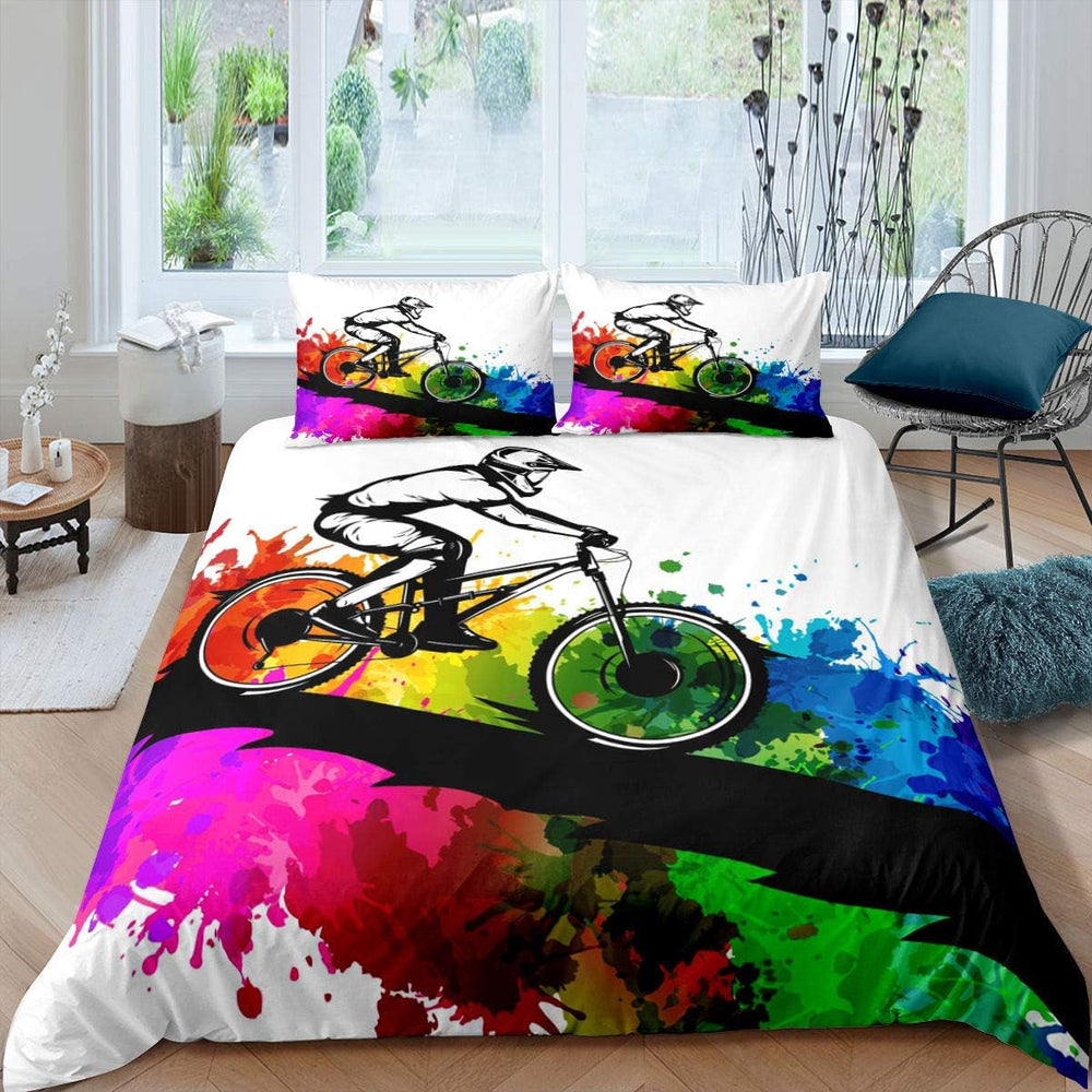 Gamer Bettwäsche Sets Für Jungen 155X220,Gaming Bettbezug Kinder Teens Männer Videospiel Zimmer Dekor Reversible Gaming Tröster Abdeckung Grün Retro Game Controller Bettbezug Weicher Luxus 2 Stücke