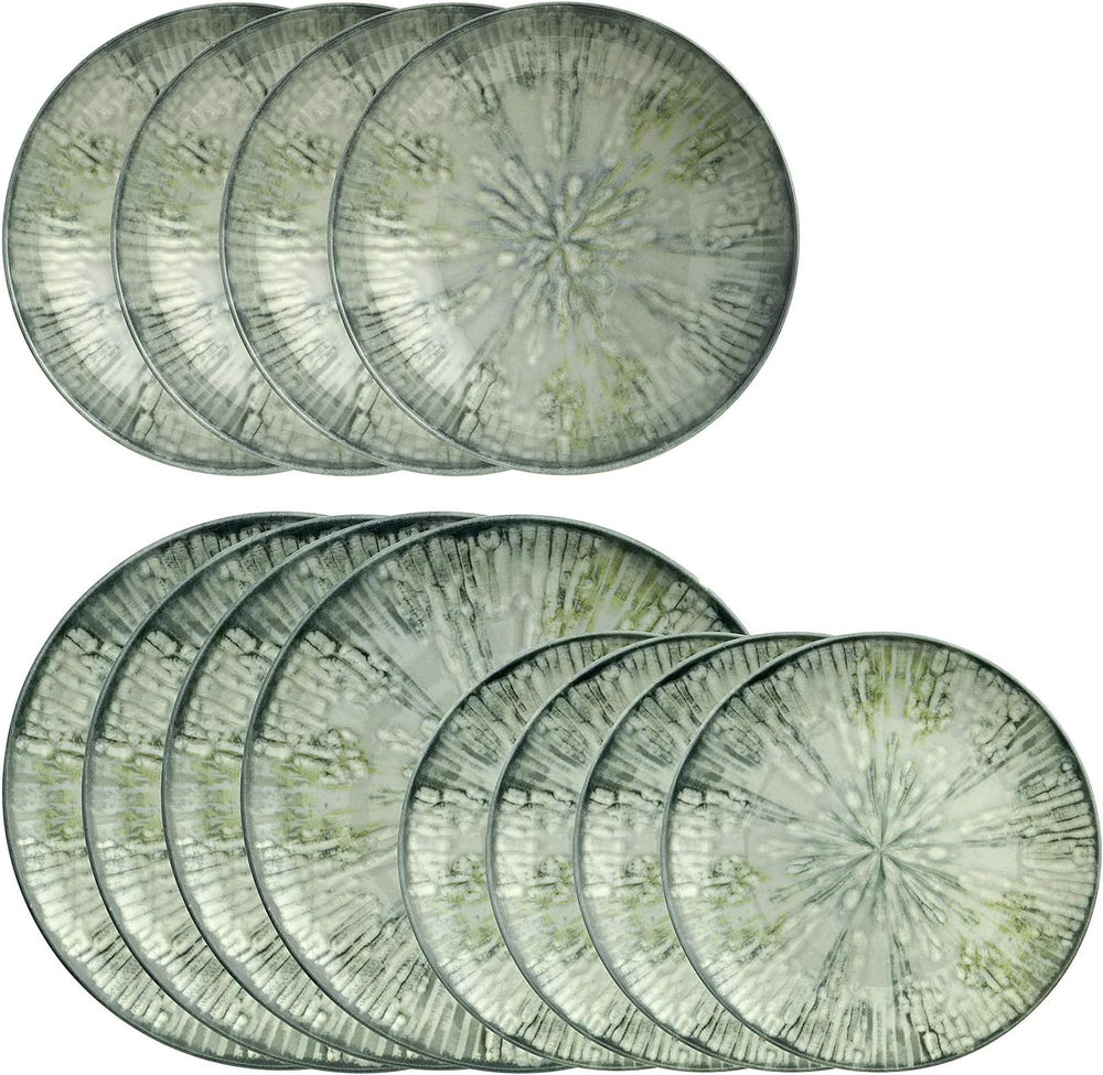 Set de veselă din porțelan Fusion Grey 67351GA2, 12 piese