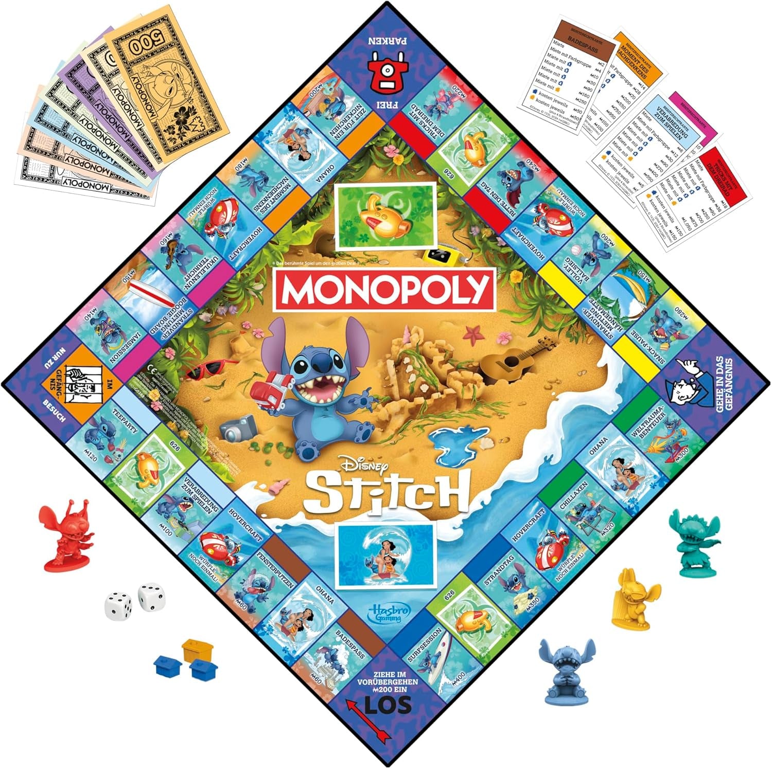 Monopoly Disney Stitch Edition Brettspiel – deutsche Version