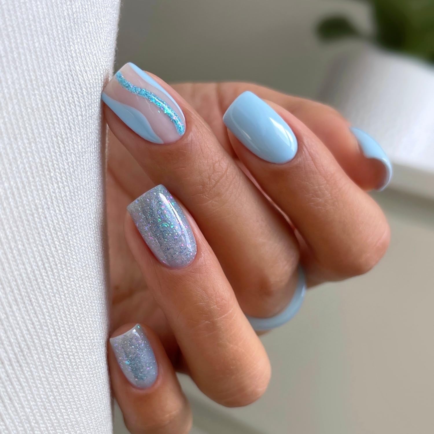 UV-Nagellack Semilac Hybrid 240 Icy Waterfall 7 ml, Seaqueen-Kollektion