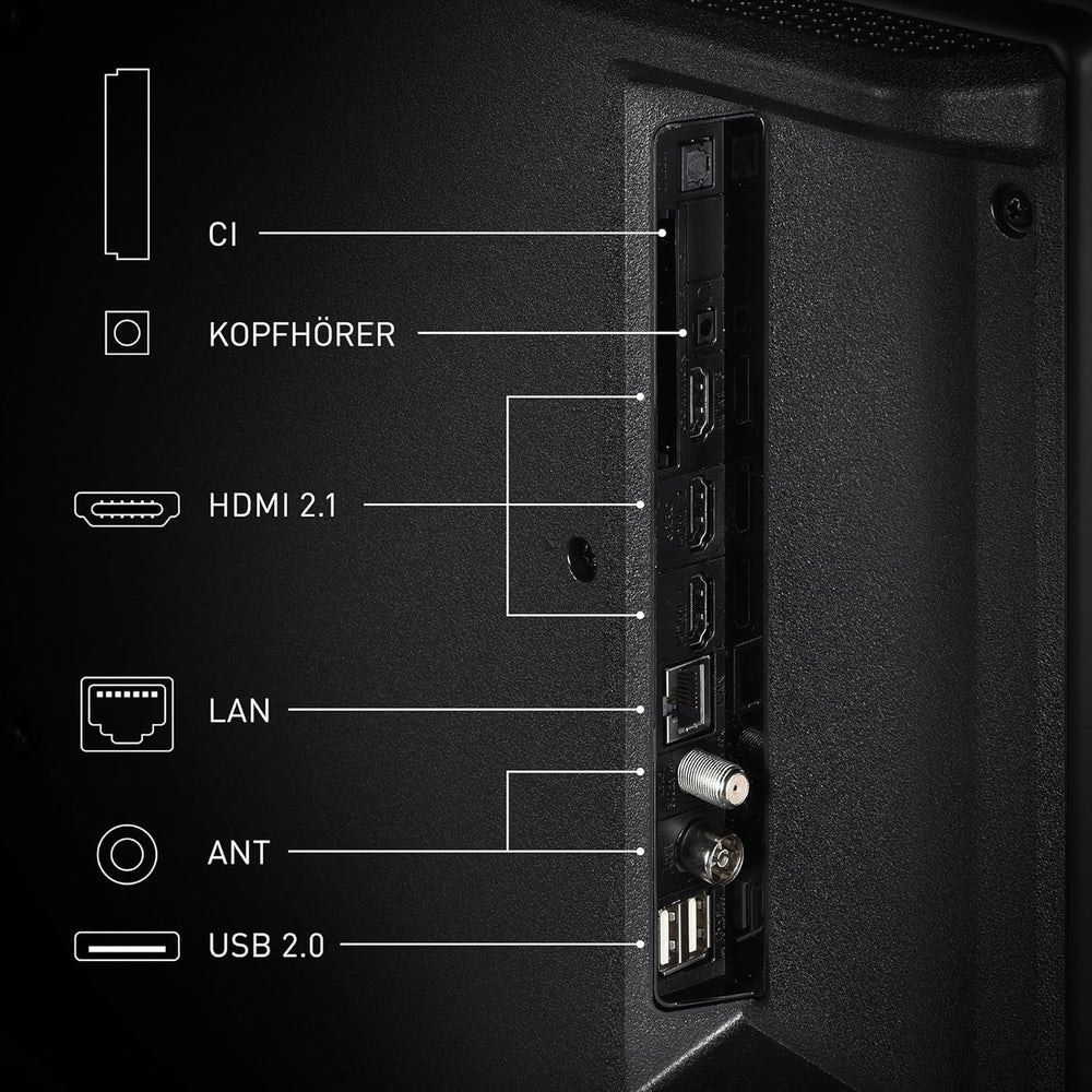 Televizor Panasonic Premium TV-50W85BEZ, seria W85B, 50 inch, televizor inteligent QLED 4K Ultra HD, 2025, 120 Hz, Fire TV, Dolby Vision și Atmos, mod Joc Extrem, Alexa, asistență Apple, Bluetooth, negru