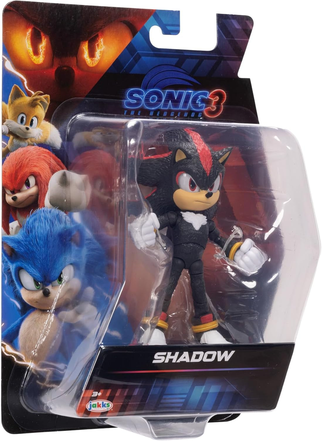 Sonic 3 Movie 12,7 cm Actionfiguren Shadow Actionfiguren Naty Shop