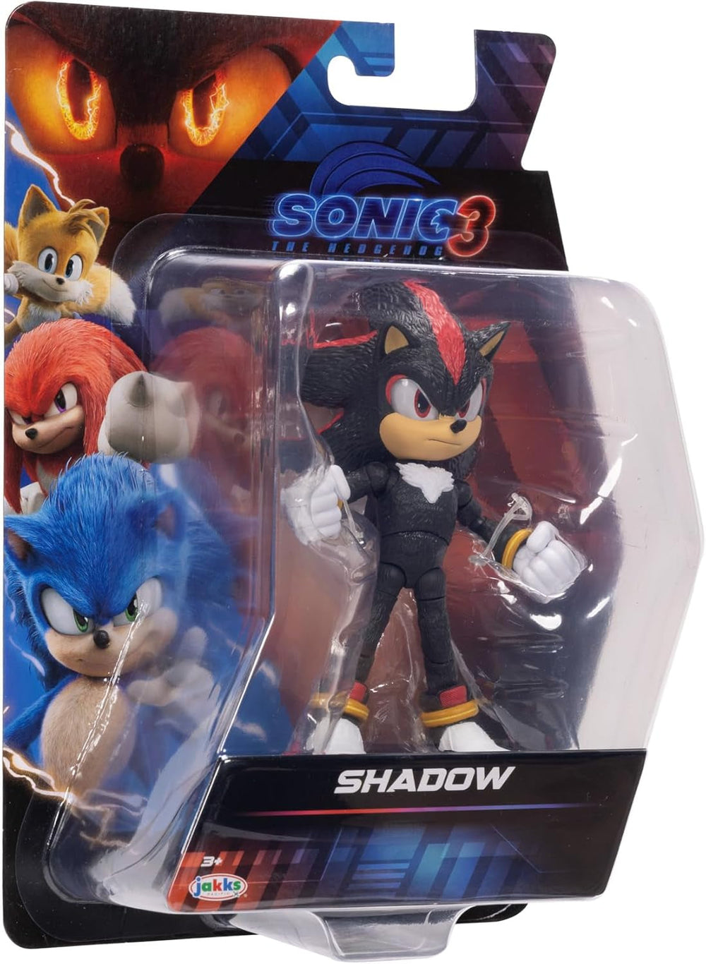 Sonic 3 Movie 12,7 cm Actionfiguren Shadow Actionfiguren Naty Shop