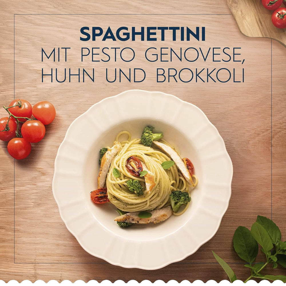 Pasta Barilla Classic Spaghettini Nr. 3 hochwertiger Hartweizen, immer al dente (1 x 500 g)