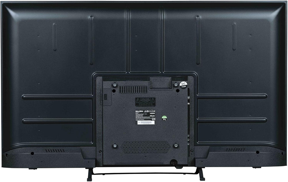 SALORA FOD43FV – Televizor de 43 de inci – Smart TV cu ecran Full HD, Android TV, sistem de operare Vidaa, tuner triplu DVB-T2/S2, WLAN, Ethernet, 3x HDMI, design fără ramă pentru un stil de viață modern