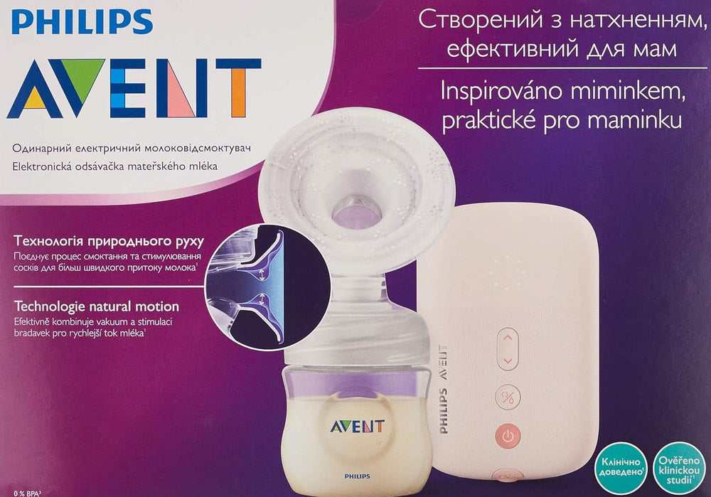 Elektrische Milchpumpe Philips Avent (Modell SCF395/11) Zubehör Essen und Stillen Bebe Naty Shop