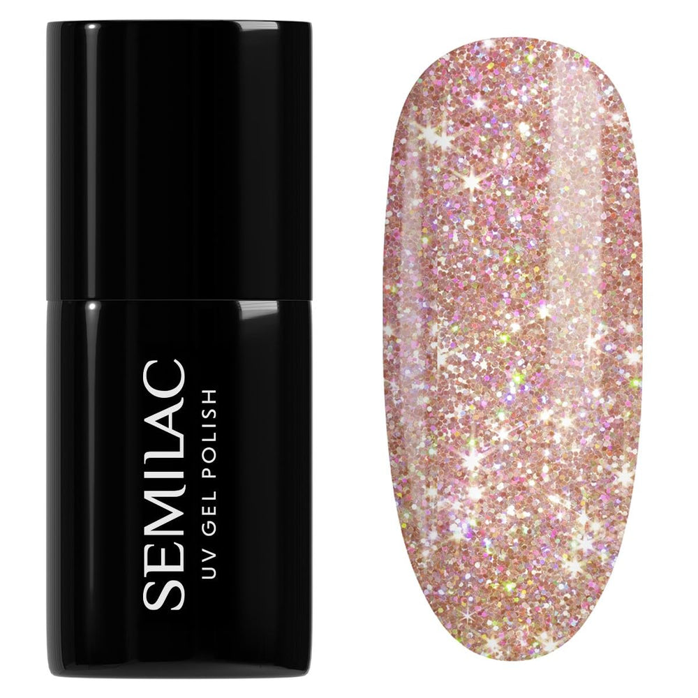 UV-Nagellack Semilac Hybrid 240 Icy Waterfall 7 ml, Seaqueen-Kollektion