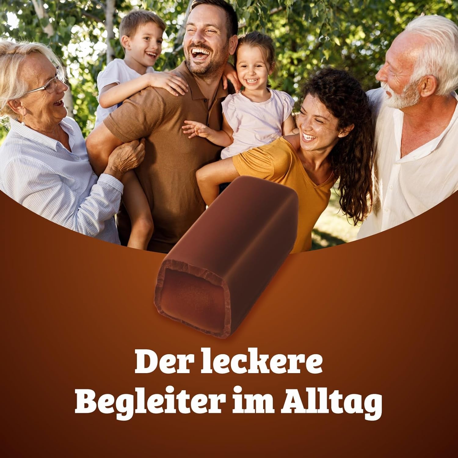 Schokoladenkaramellen - 3 x 325g - Schokoladenkaramell mit Bitterschokoladenglasur (30%)