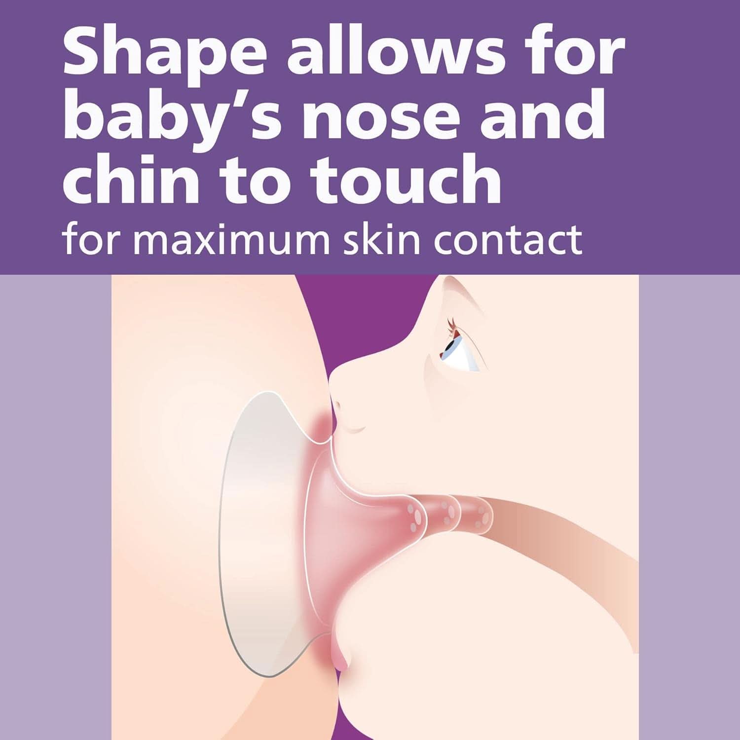 Philips Avent SCF153/03 Brustwarzenschutz, mit Aufbewahrungsbox, mittel, 2 Stück Zubehör Essen und Stillen Bebe Naty Shop