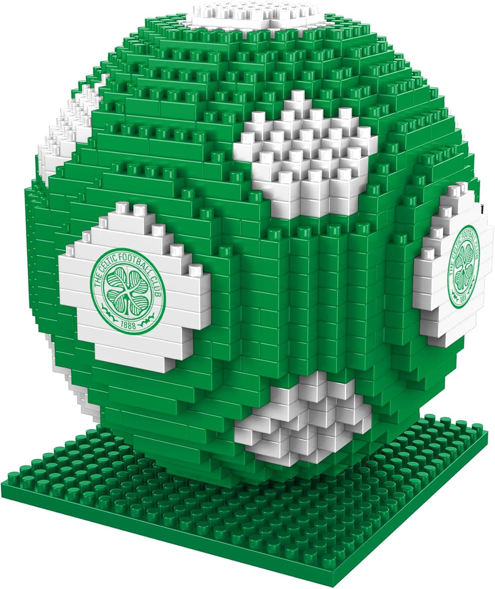 FOCO Offizielles Lizenzprodukt Manchester City FC BRXLZ 3D-Fußball-Konstruktionsspielzeug Modell In alternativer Teamfarbe